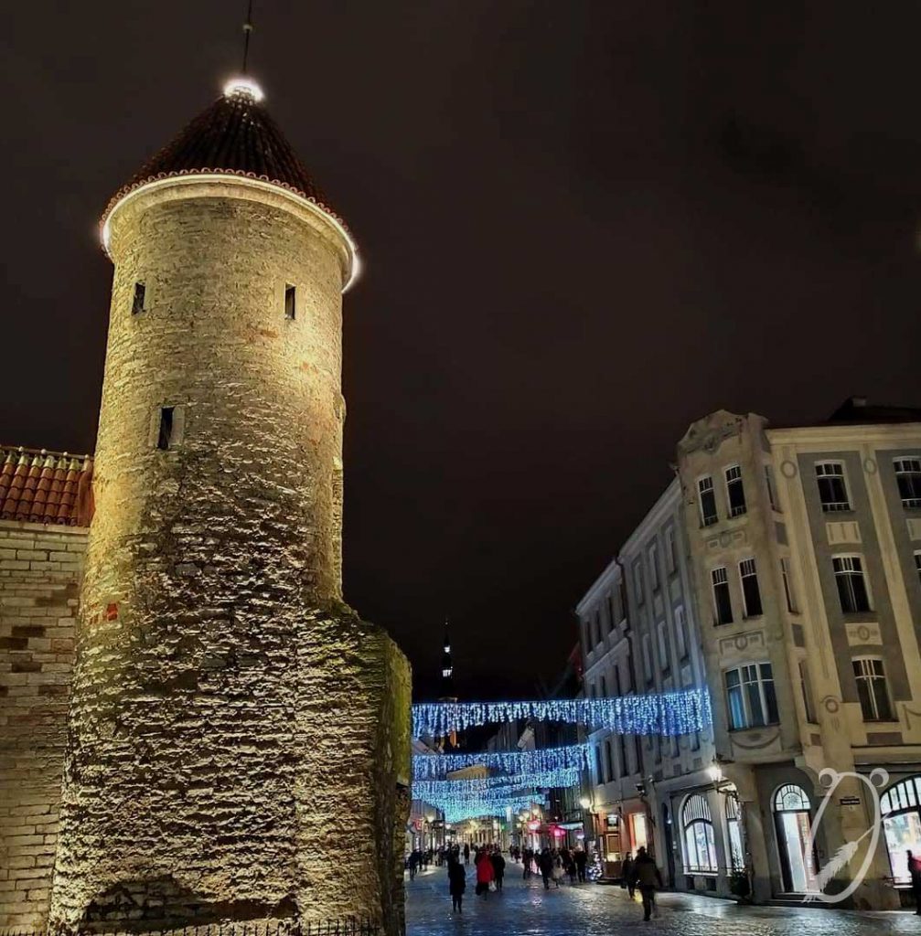 Tallinn Estonia old-town Christmas