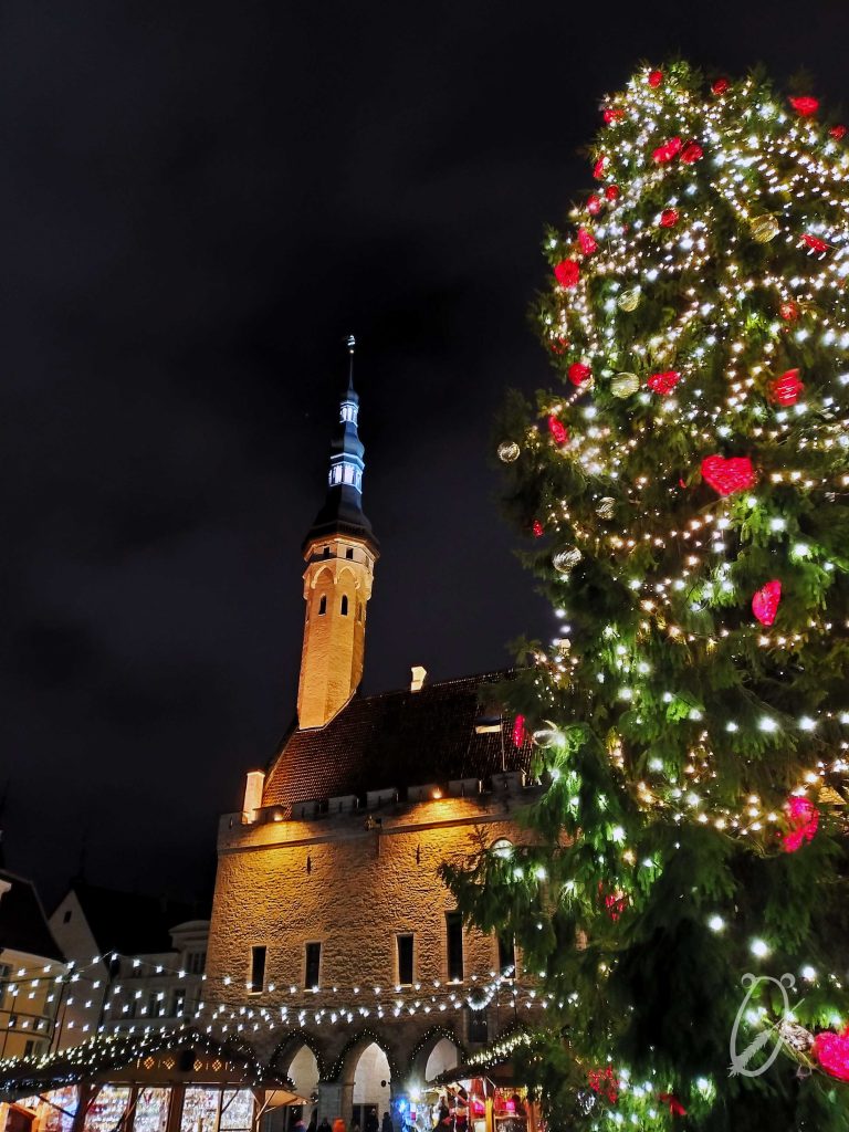 Tallinn Estonia old-town Christmas Market