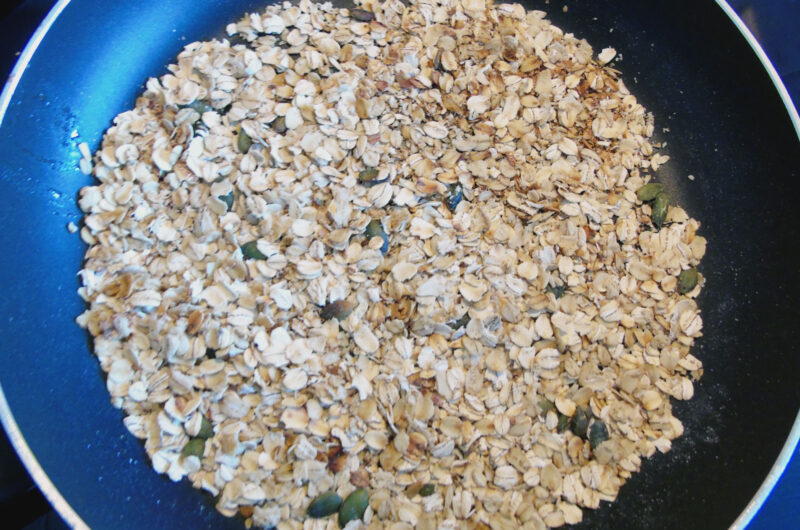 Homemade healthy granola