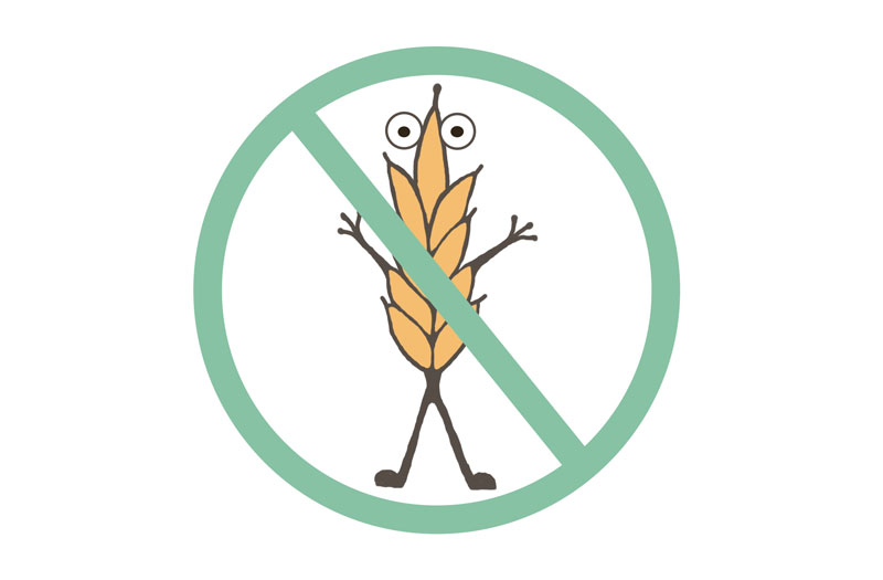 My gluten-free story - gluten is banned