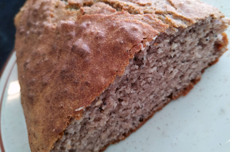 Karask - buckwheat soda bread