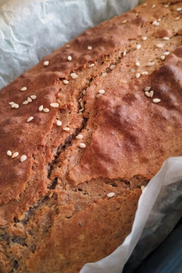 Buckwheat soda bread