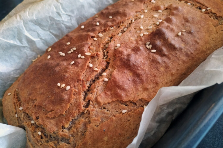 Buckwheat soda bread