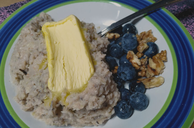 Gluten-free buckwheat porridge