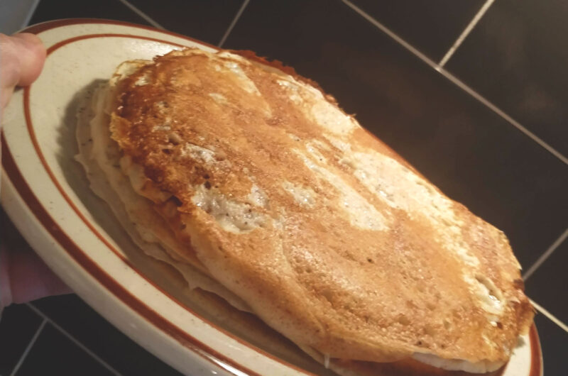 Gluten-free kefir pancakes